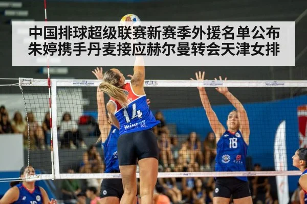 中国排球超级联赛新赛季外援名单公布 朱婷携手丹麦接应赫尔曼转会天津女排